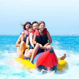 Kids on a Banana Boat